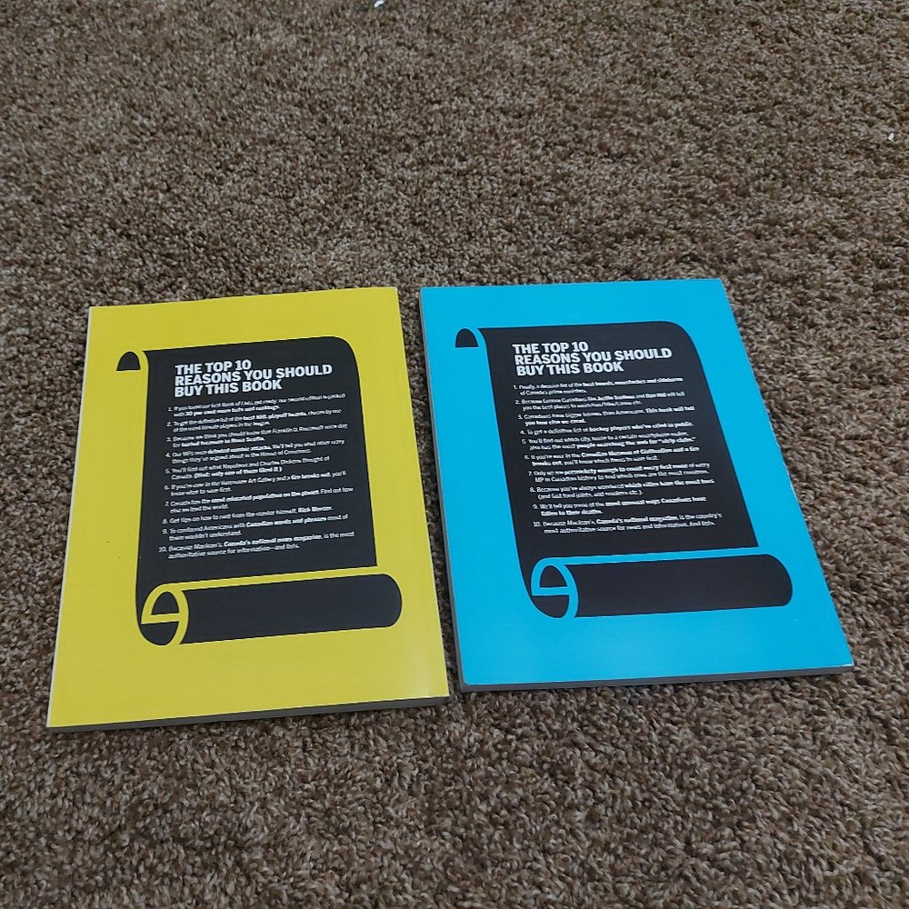 The Maclean's Book of Lists Vol 1 & 2 - Picture 2 of 3